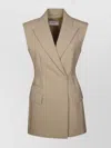 Sportmax Tailored Wool Vest Flap Pockets