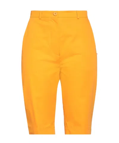 Sportmax Tapered Leg Shorts In Gold
