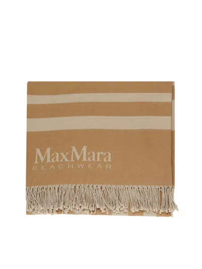 Sportmax Tassel Scarf In Neutral