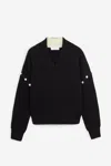 Sportmax Tay Oversized Jumper With Detachable Sleeves In Black