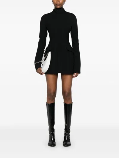 Sportmax Tefrite Mini Dress In Black