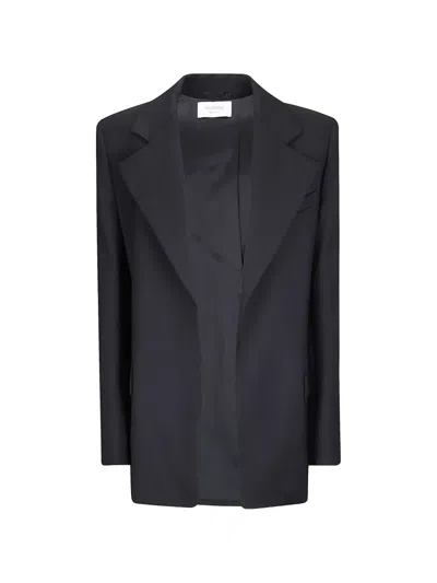 Sportmax Tenace Wool Blazer In Blue