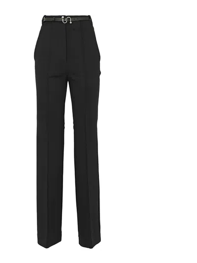 Sportmax Texas High-waisted Trousers In Multi
