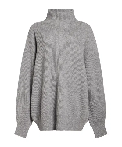 Sportmax Thickened Sweater In Gray