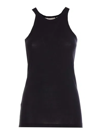 Sportmax Nastie Silk Blend Tank Top In Black