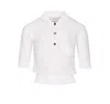 Sportmax White Shaker Polo