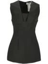 Sportmax Top "ghisa" In Black