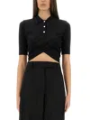 Sportmax Black Shaker Top In Black