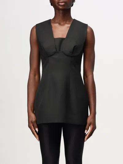 SPORTMAX TOP SPORTMAX WOMAN COLOR GREY,g42041020