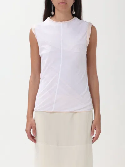 Sportmax Top  Woman Color Blush Pink In White