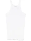 Sportmax Nastie Silk Cotton Tank Top Clothing In White