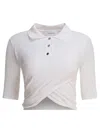 Sportmax White Shaker Polo