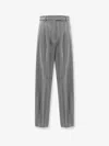 Sportmax Tailored Gabardine Twill In Grey