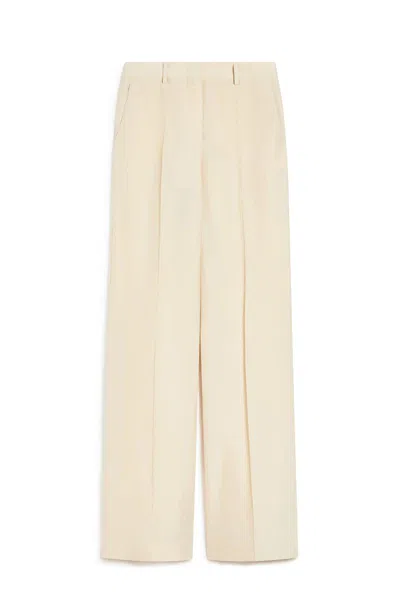 Sportmax Trousers In Beige