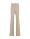 Sportmax Sport Max Trousers Beige In Beige
