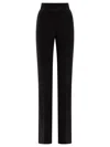 Sportmax High-waisted Tailored Pant With Practical Pockets In Black