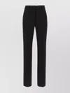 Sportmax Trousers Featuring Back And Side Pockets In Black