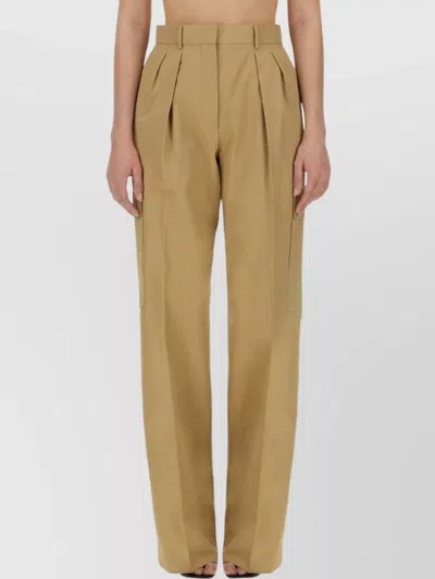 Sportmax Trousers Jacopo With Pockets And Loops In Gold