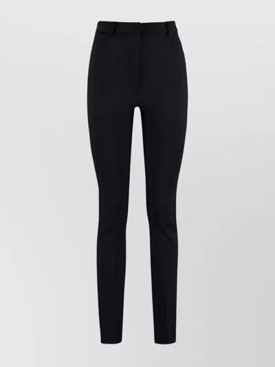 SPORTMAX TROUSERS VIRGIN WOOL BELT LOOPS