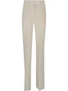 Sportmax Beige Tailored Trousers With Straight Leg Silhouette In Neutral