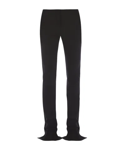 Sportmax Skinny Trousers In Black