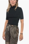 Sportmax Turtleneck Cerbero Sweater With 3/4 Sleeves