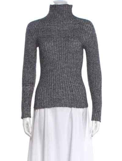 Pre-owned Sportmax Turtleneck Sweater In Gray