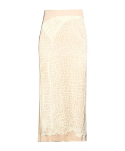 Sportmax Two-color Umbrella Skirt In Neutral