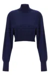 Sportmax Ululato Sweaters And Cardigans Blue