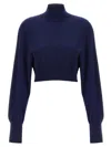 Sportmax Ululato Sweaters And Cardigans Blue