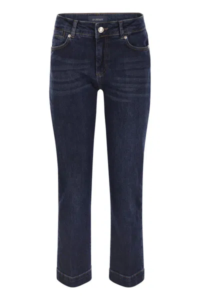 Sportmax Umbria - Mini Flare Denim Trousers
