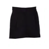 Sportmax Pleated Front Shorts Side Pockets In Blue