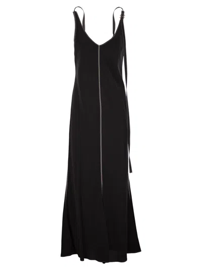 Sportmax Black 'unione' Midi Dress