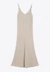 Sportmax Ivory Dress With Adjustable Strap