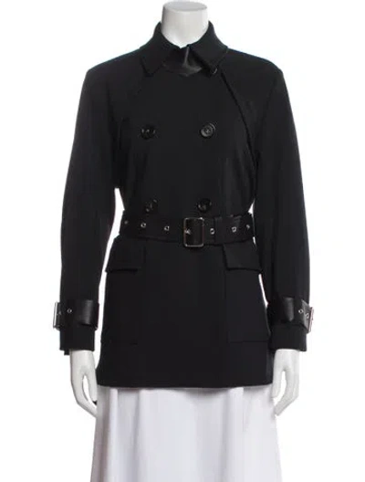 Pre-owned Sportmax Utility Jacket In Blue