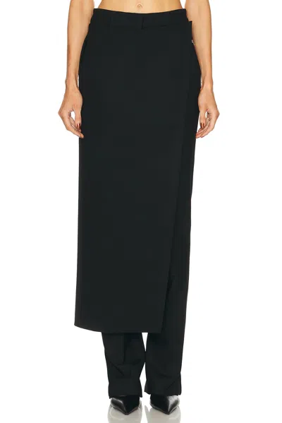 Sportmax Utopia Long Trouser In Black