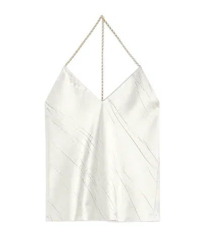 Sportmax V-neck Top In White