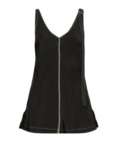 Sportmax Waser Tank Top In Black