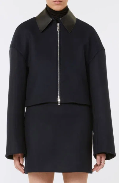 SPORTMAX SPORTMAX VACUO WOOL CROP JACKET