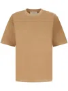Sportmax Beige Cotton Valico T-shirt In Neutrals