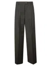 Sportmax Black Wide Leg Pant In Black