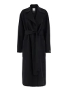 Sportmax Orense Wool And Cashmere Coat In Black