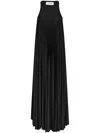 Sportmax Knee Length Dress Open Back In Black