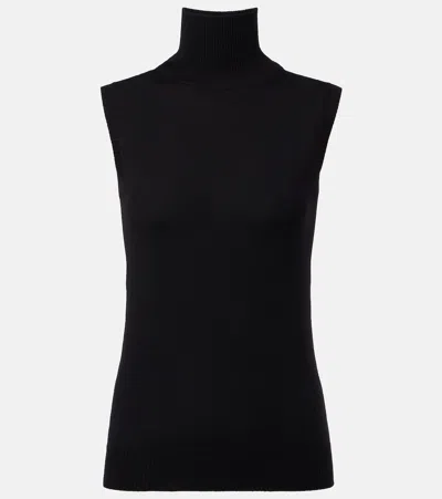 SPORTMAX VERTIGO KNITTED VIRGIN WOOL TOP
