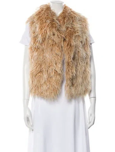 Pre-owned Sportmax Vest In Neutral