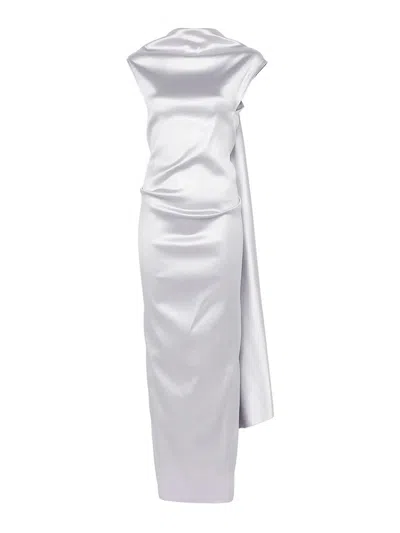 Sportmax Vestido Midi - Gris