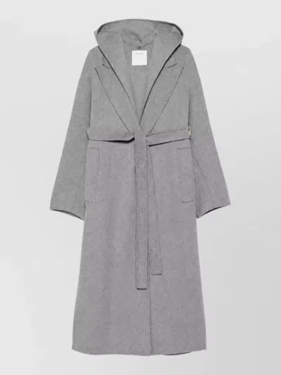 Sportmax Virgin Wool Belted Fitted Jacket
