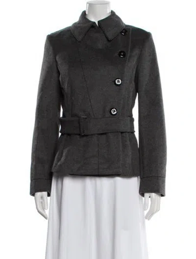 Pre-owned Sportmax Virgin Wool Blazer In Multi