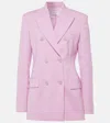Sportmax Woman Blazer Pink Size 6 Virgin Wool In Pink