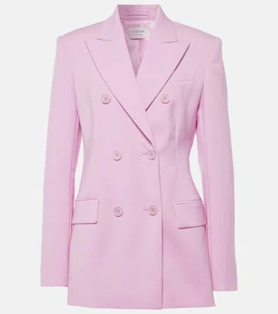 Sportmax Blazer Aus Schurwolle In Pink